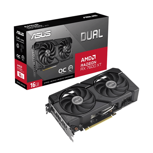 Asus Dual RX 7600 XT OC Edition 16GB Graphics Card